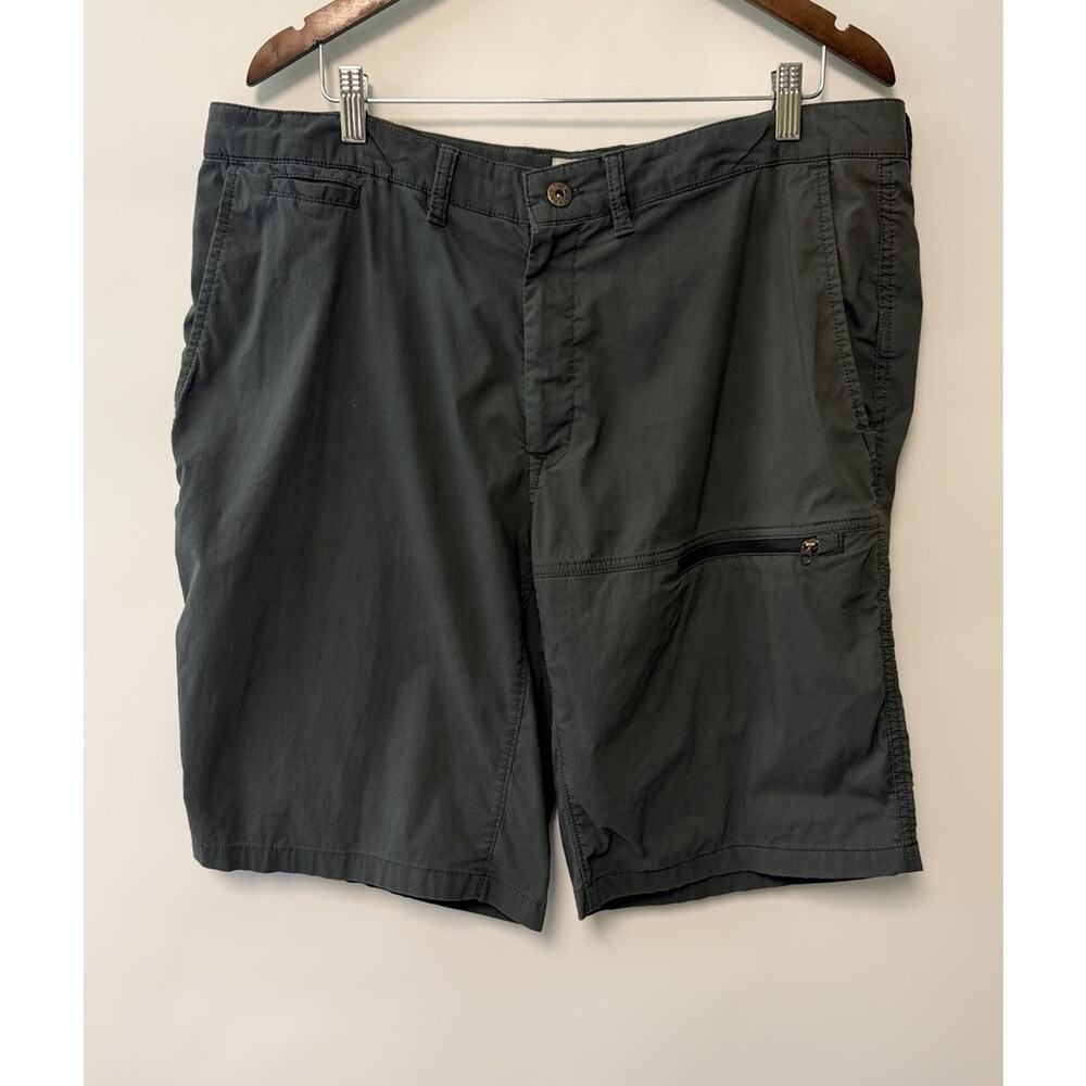 The North Face Men's Shorts Hiking Camping Sz 38‎ Gray Nylon & Cotton Gorpcore